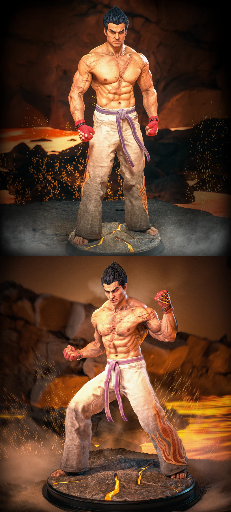 Kazuya STL model for 3D printing