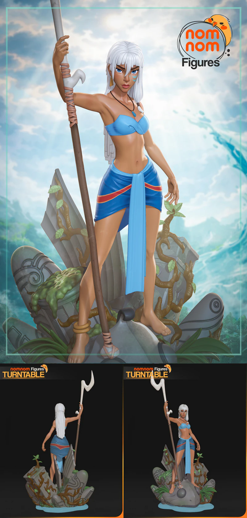 Kida from Atlantis 3D Printable STL Model STL model for 3D printing