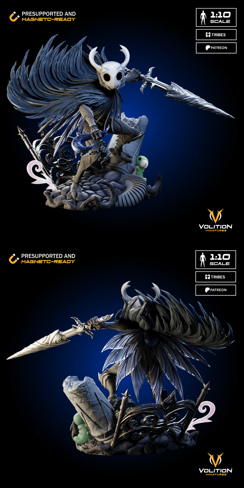 Hollow Knight Volition Knight 3D Printable STL Model STL model for 3D printing