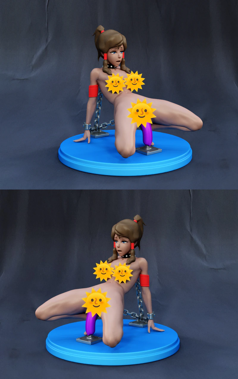 Korra Avatar Figure STL File for 3D Printing STL model for 3D printing