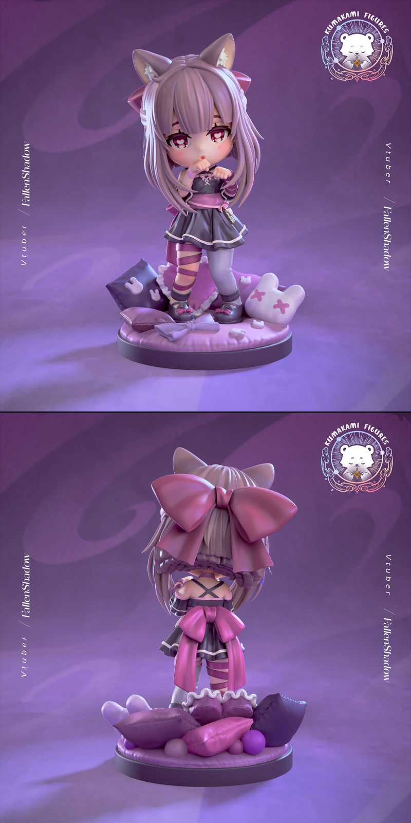 Fallen Shadow STL model for 3D printing