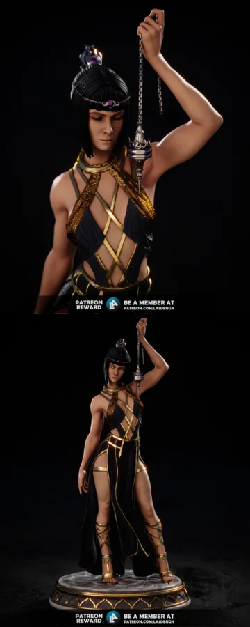 Baldursgate 3 – Shadowheart STL model for 3D printing