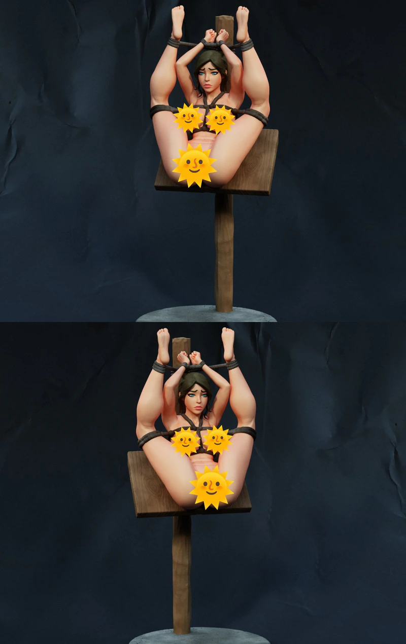 Lara Craft 3D Printable STL File STL model for 3D printing