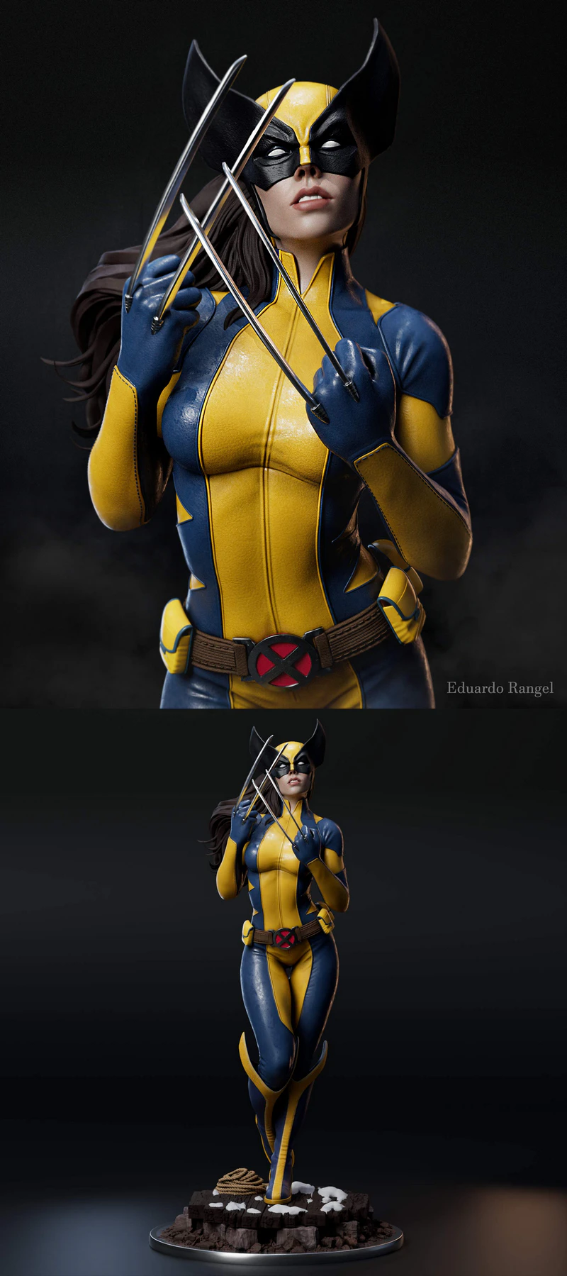 Laura Kinney Wolverine – Marvel STL model for 3D printing