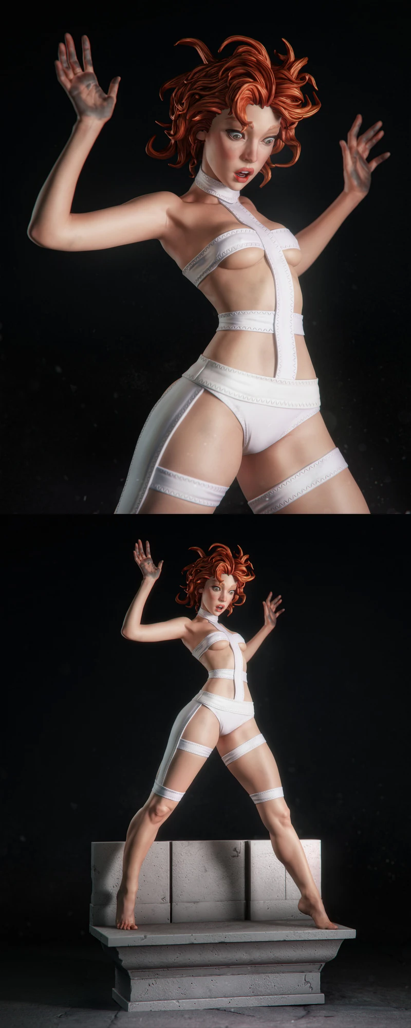 Leeloo 3D Printable Miniature STL File STL model for 3D printing