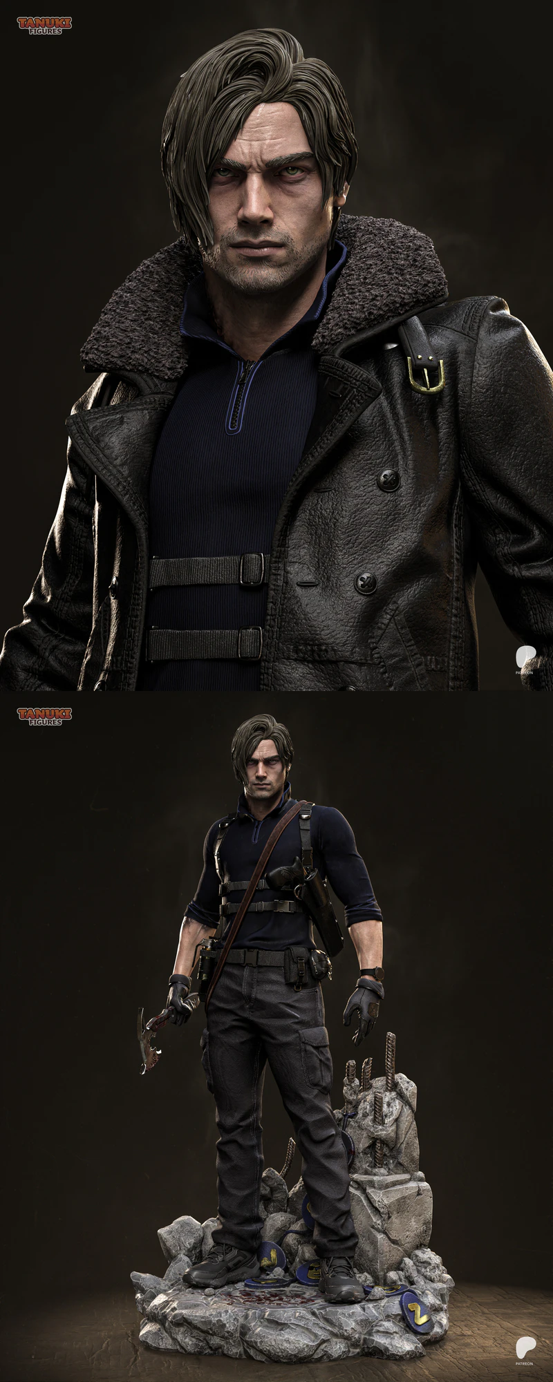 Leon – Residual Evil Requiem STL model for 3D printing