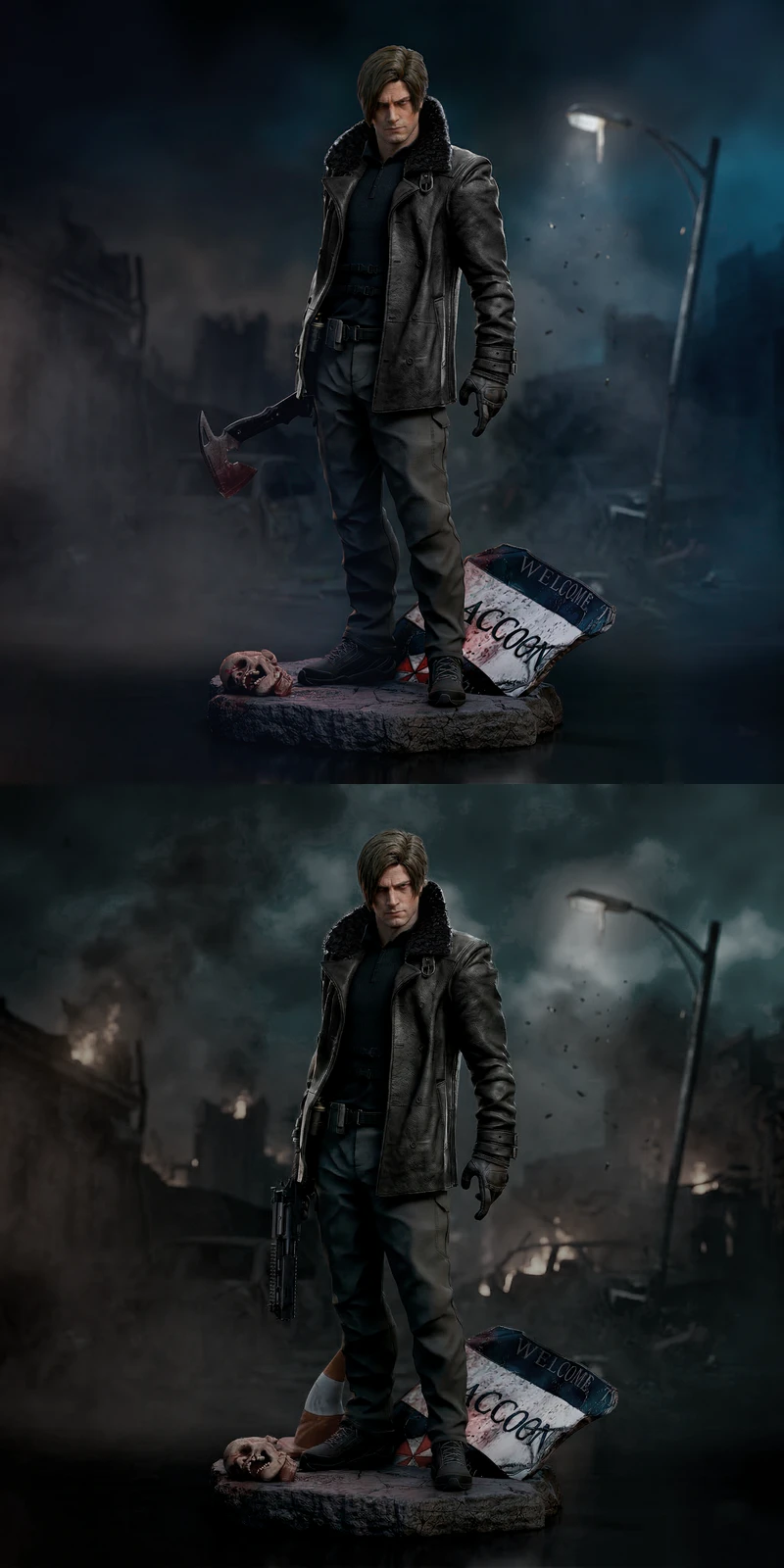 Leon S. Kennedy STL model for 3D printing