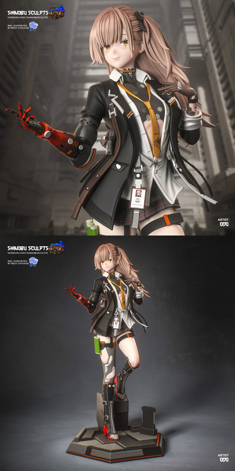 Leva – Girls Frontline 2 – Exilium STL model for 3D printing