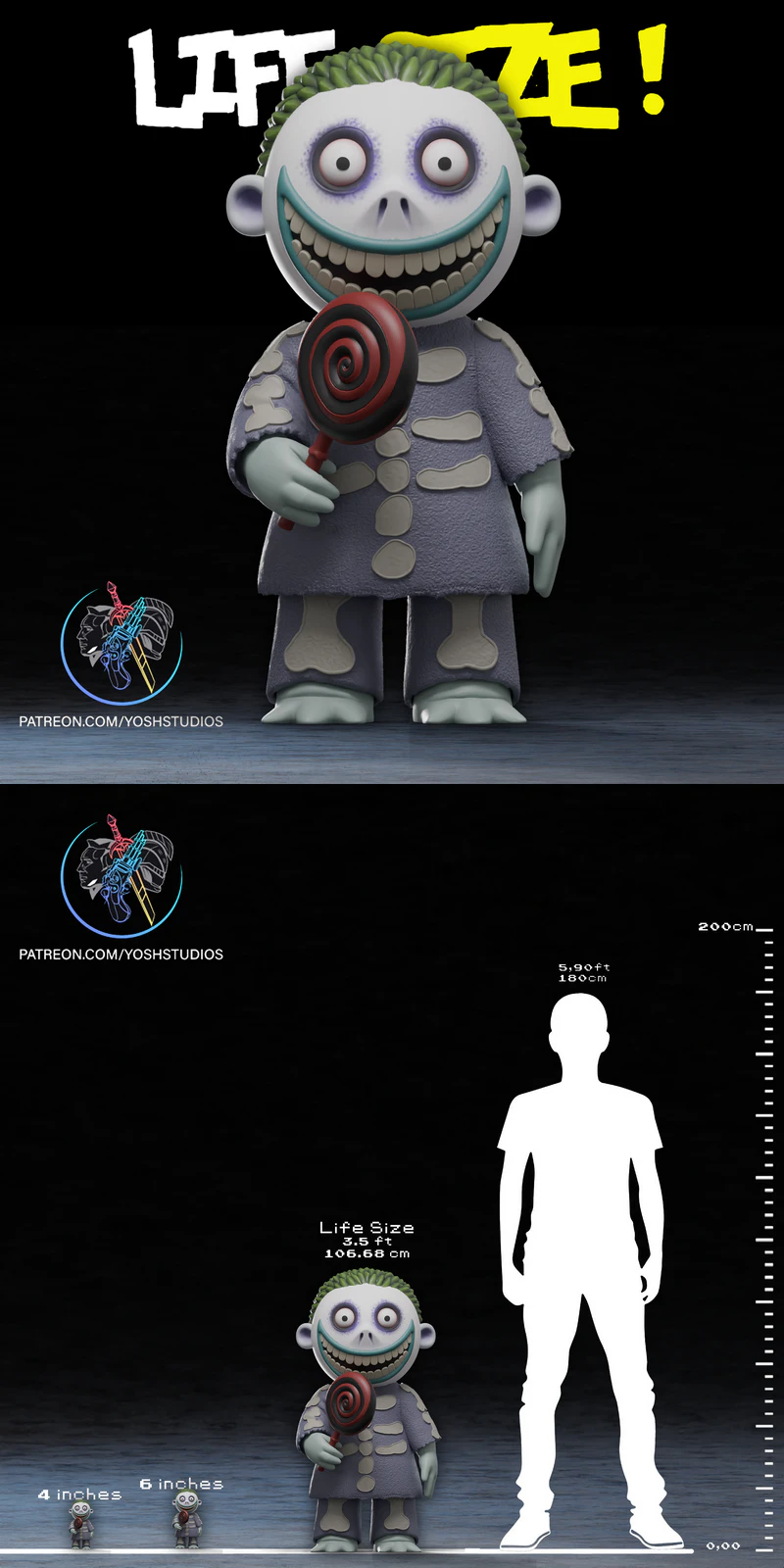 Nightmare Before Christmas Barrel 3D Printable STL Model STL model for 3D printing