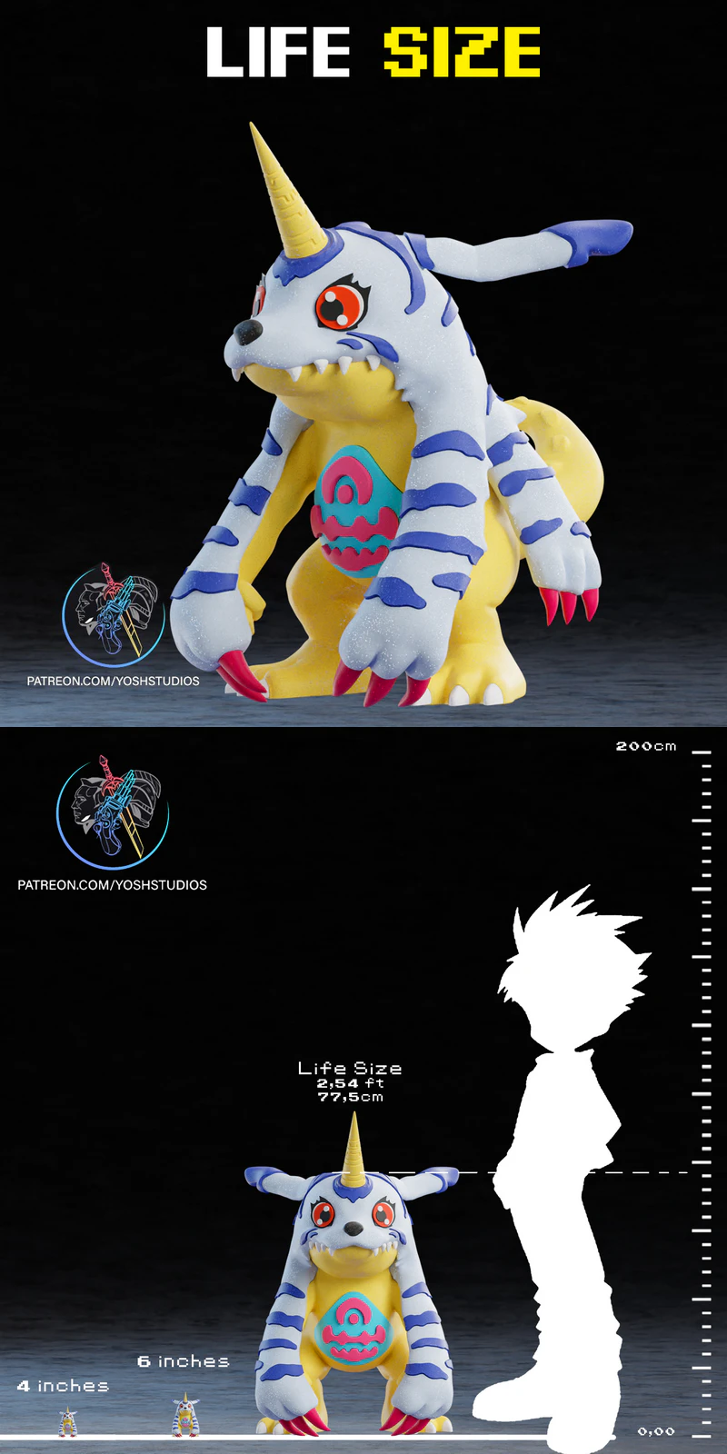 Gabumon Digimon 3D Printable STL Model STL model for 3D printing