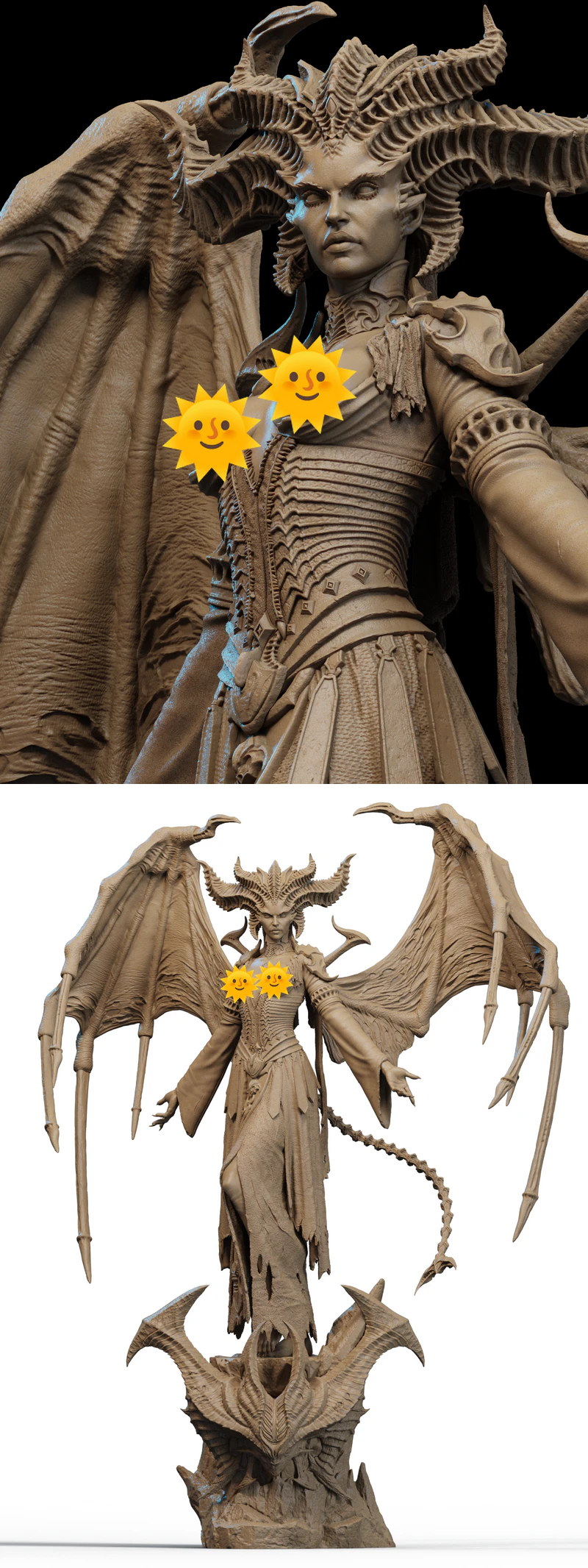 Lilith Extra STL Figure for 3D Printer STL model for 3D printing