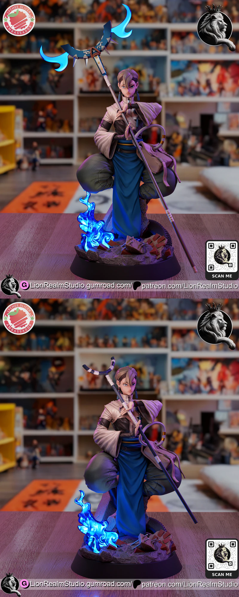 Gachiakuta – Zanka Nijiku 3D Printable Miniature STL File STL model for 3D printing