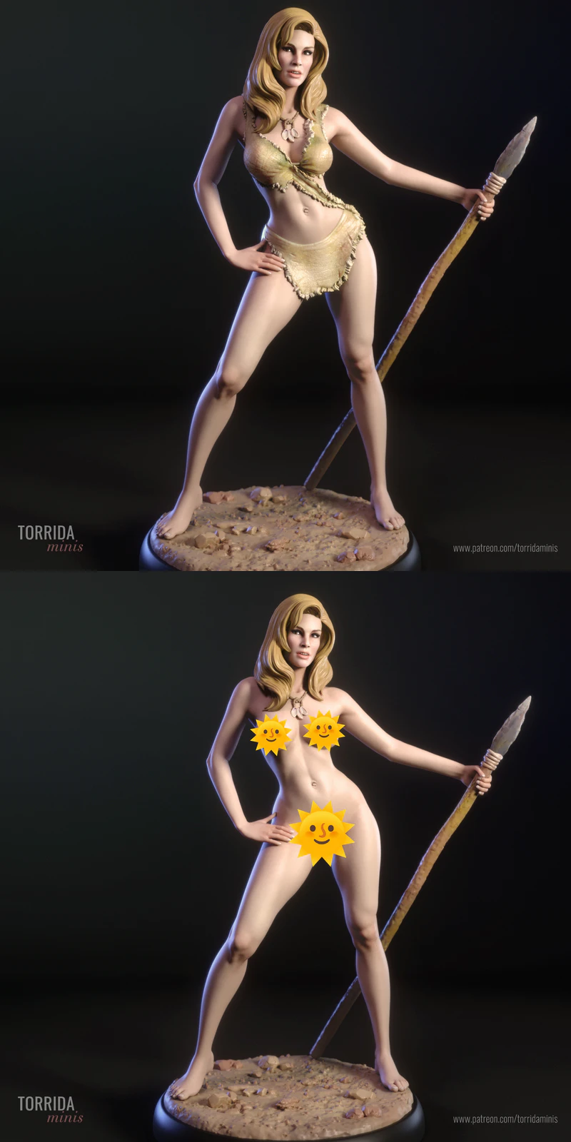 Loana STL File for 3D Printer STL model for 3D printing