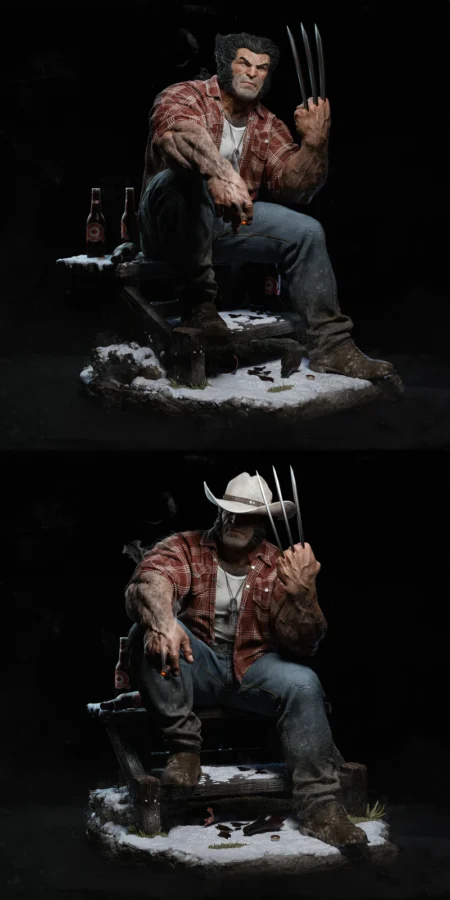 Logan STL model for 3D printing