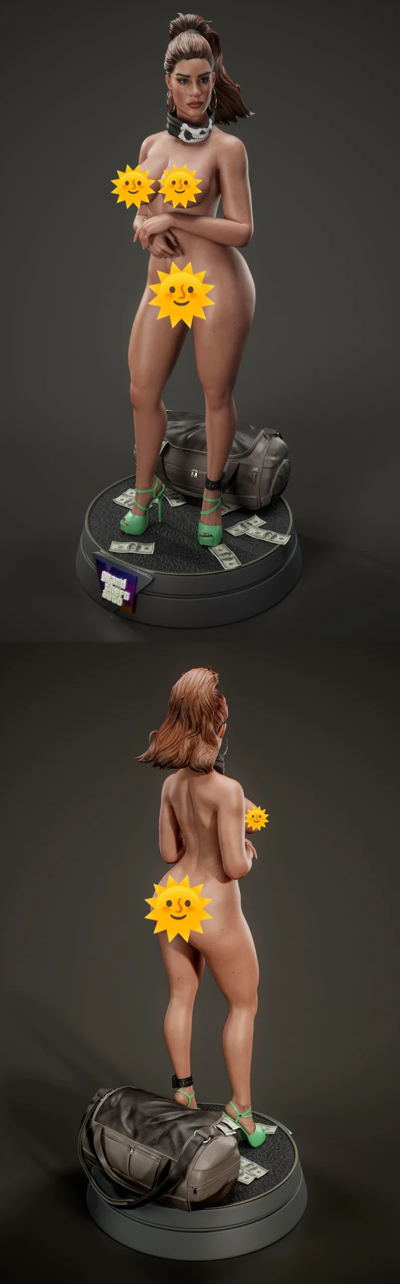Lucia Caminos Extra STL model for 3D printing