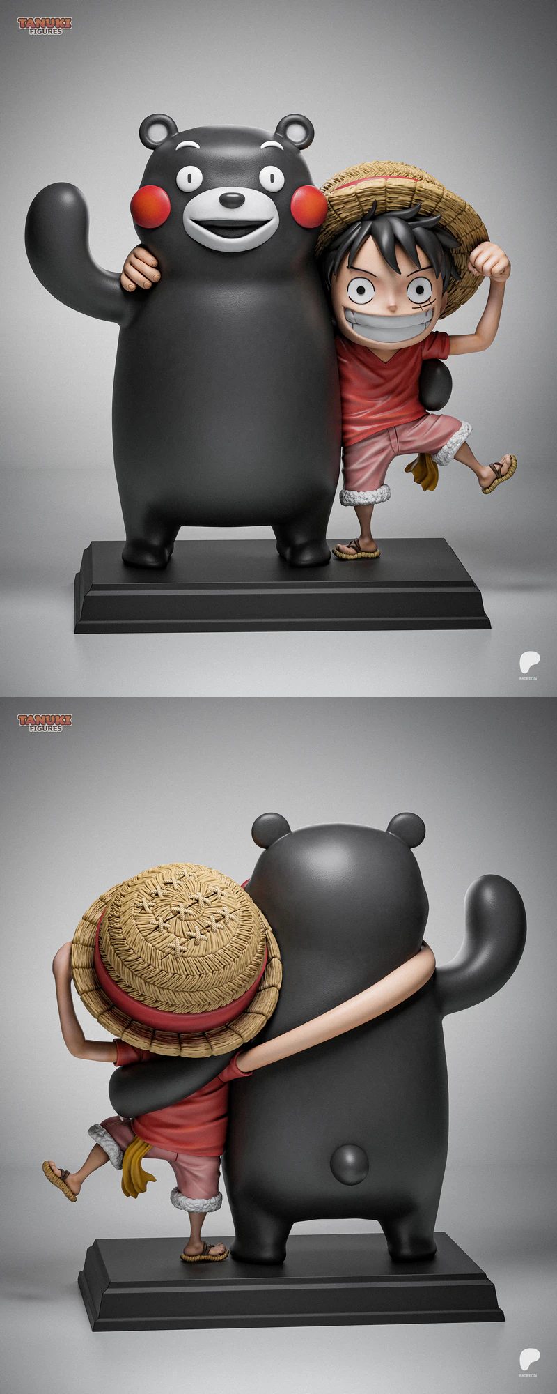 Luffy – One Piece – Chibi STL model for 3D printing