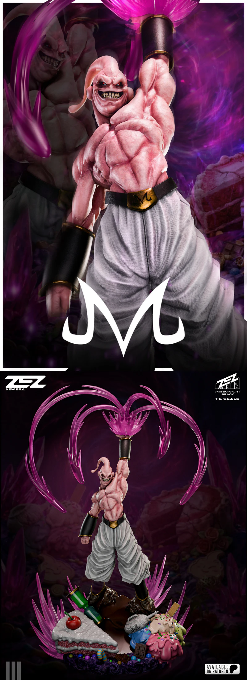 MAJIN BOO STL model for 3D printing
