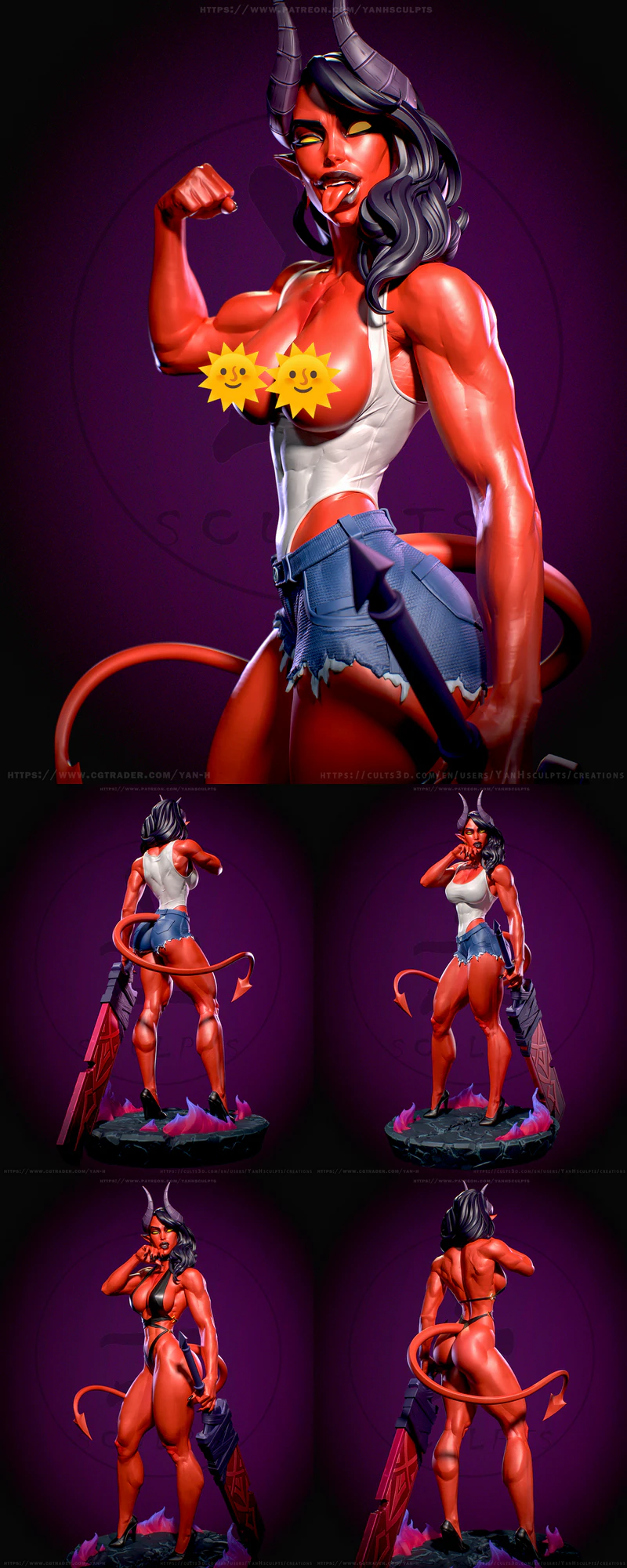 MALEVOLA STL model for 3D printing