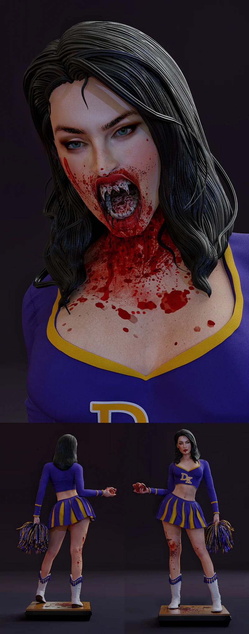 Foxy Body – Jennifer Body STL model for 3D printing