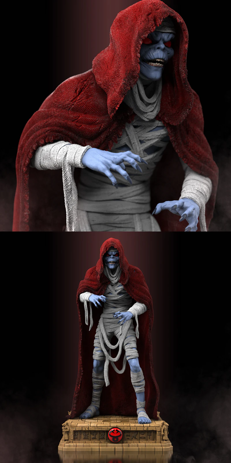 Mumm Ra – Inspired by Classic Animated Villains STL model for 3D printing