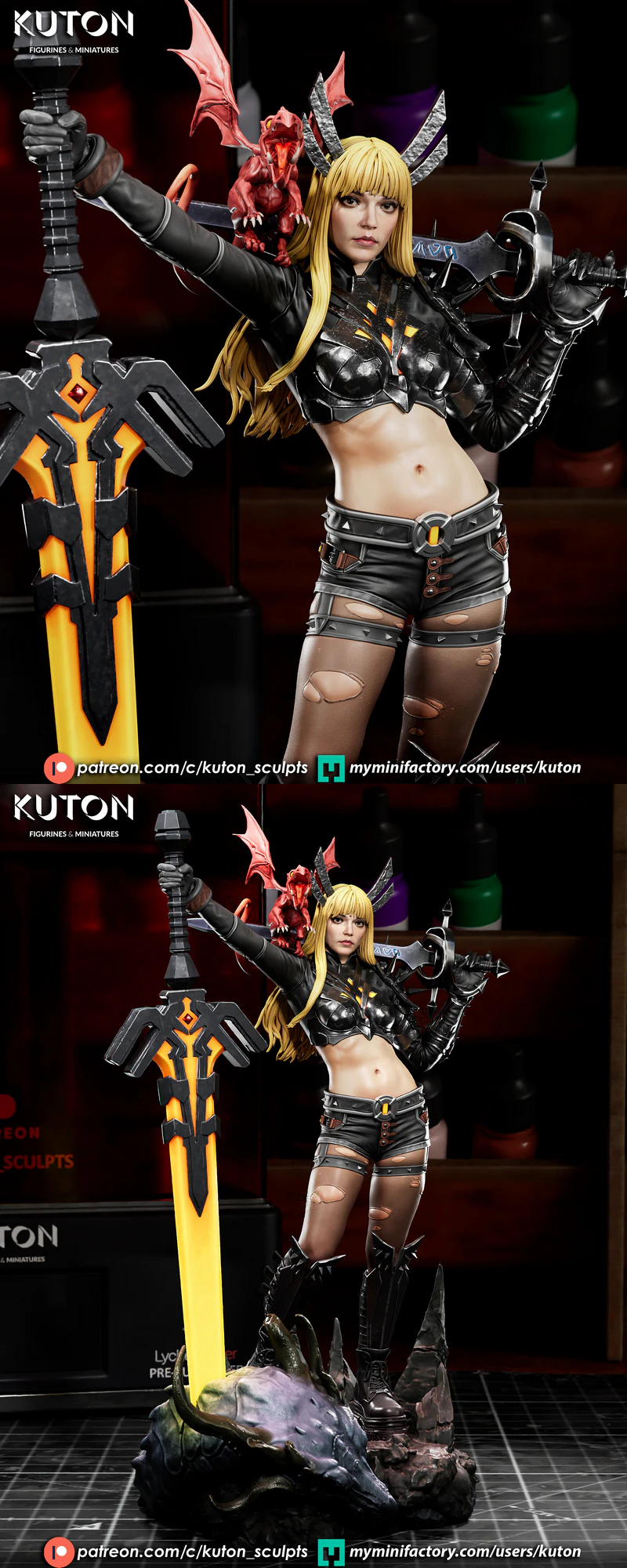 Magik STL model for 3D printing