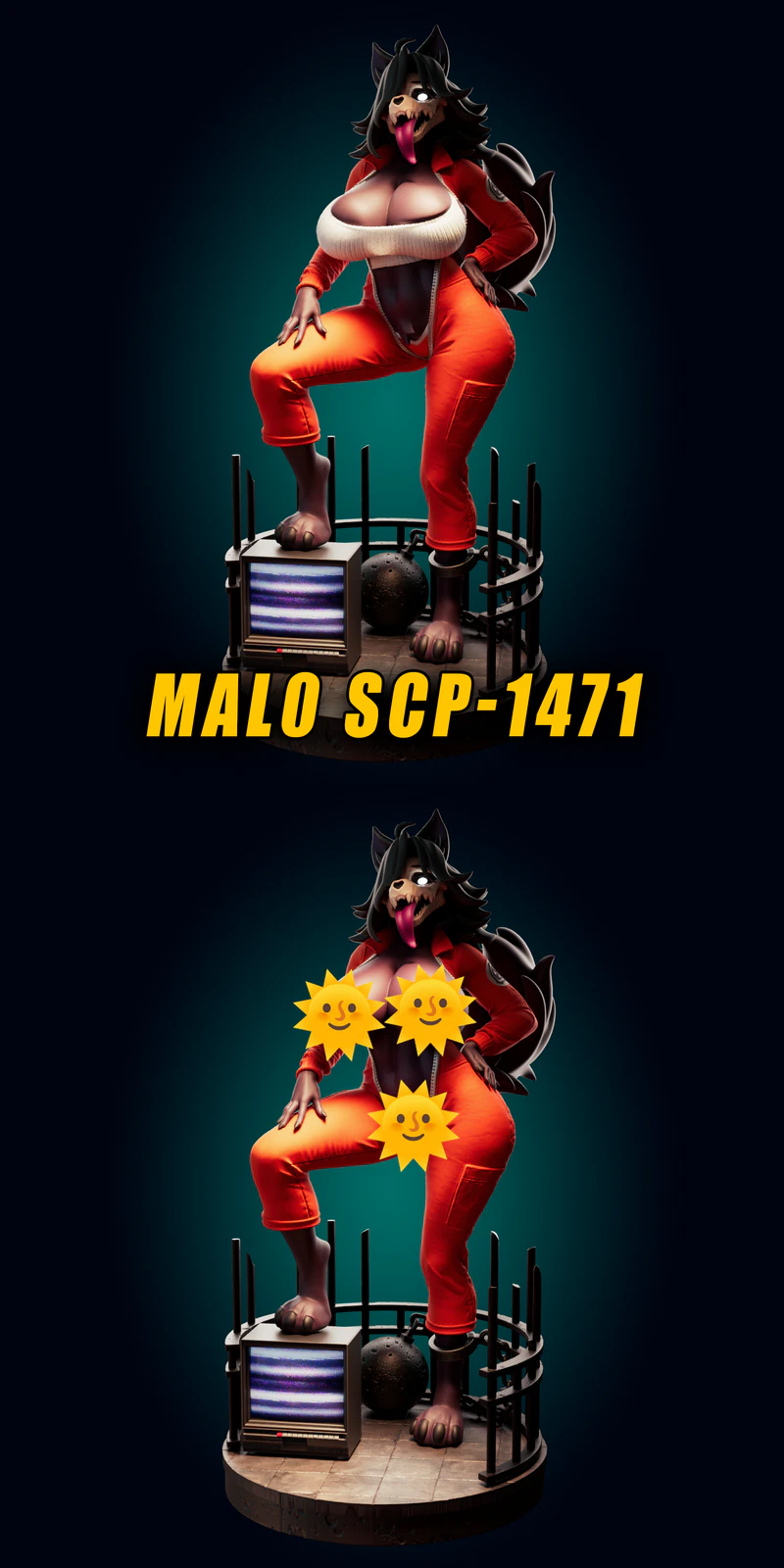 Mal0 SCP-1471 STL File for 3D Printing STL model for 3D printing
