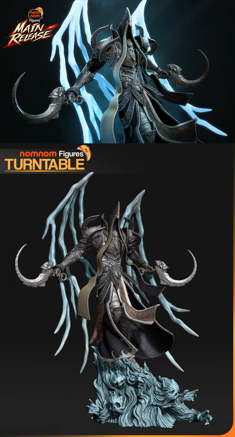 Malthael – Diablo 3 Reaper of Souls STL model for 3D printing