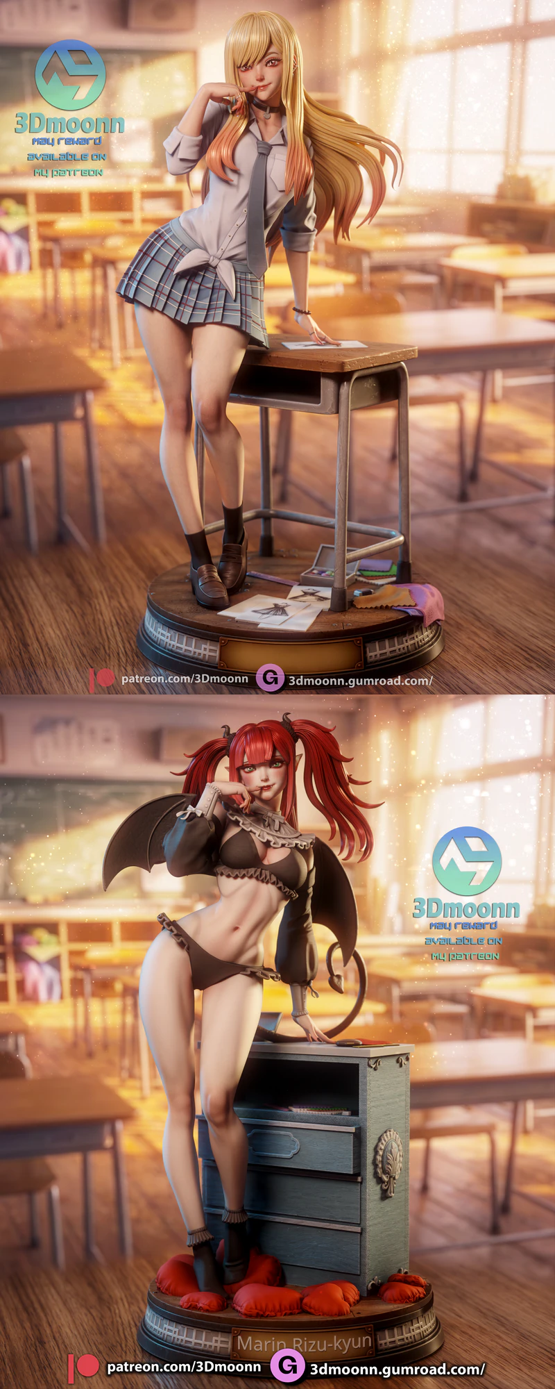 Marin Kitagawa – My Dress-up Darling STL model for 3D printing
