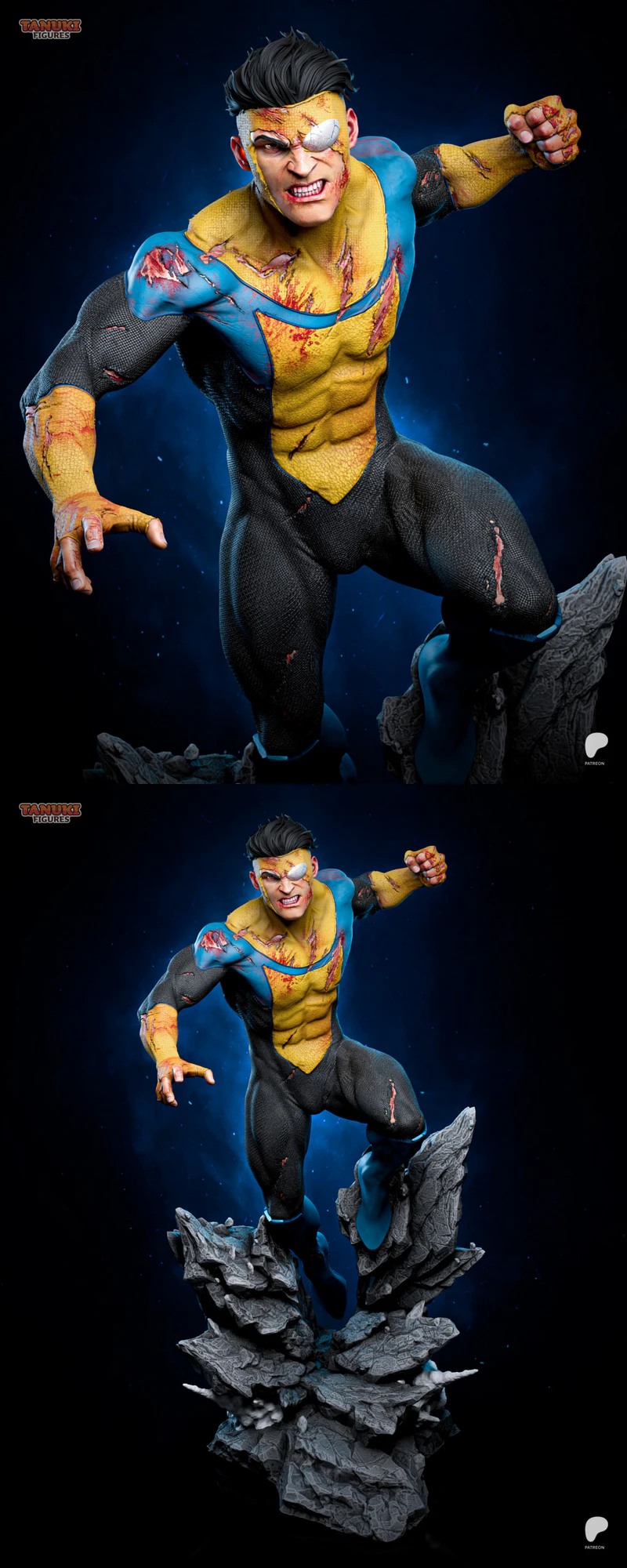 Mark – Invincible Hero STL for 3D Printing STL model for 3D printing