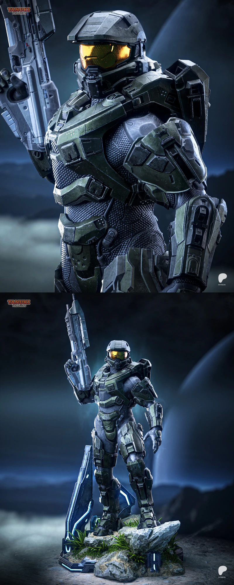 Master Chief – Halo 4 STL model for 3D printing
