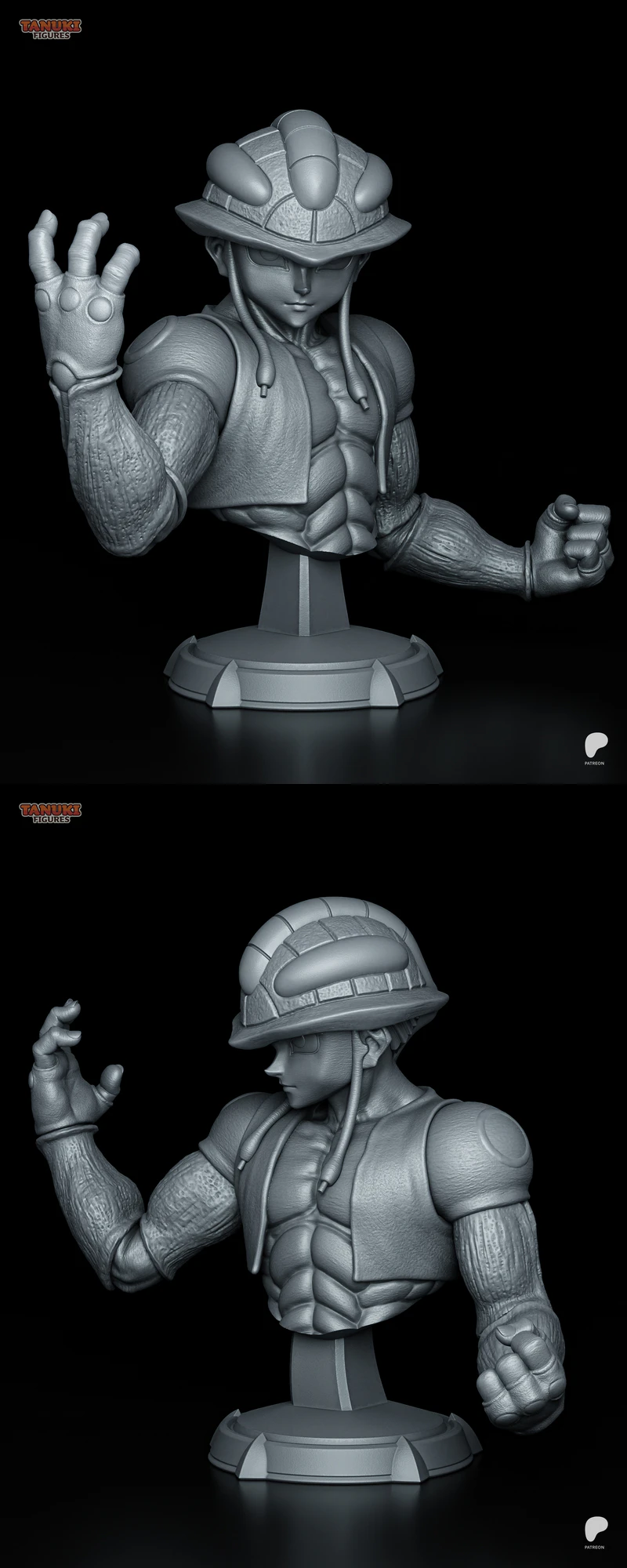 Meruem Hunter x Hunter Bust STL 3D Printable Model STL model for 3D printing