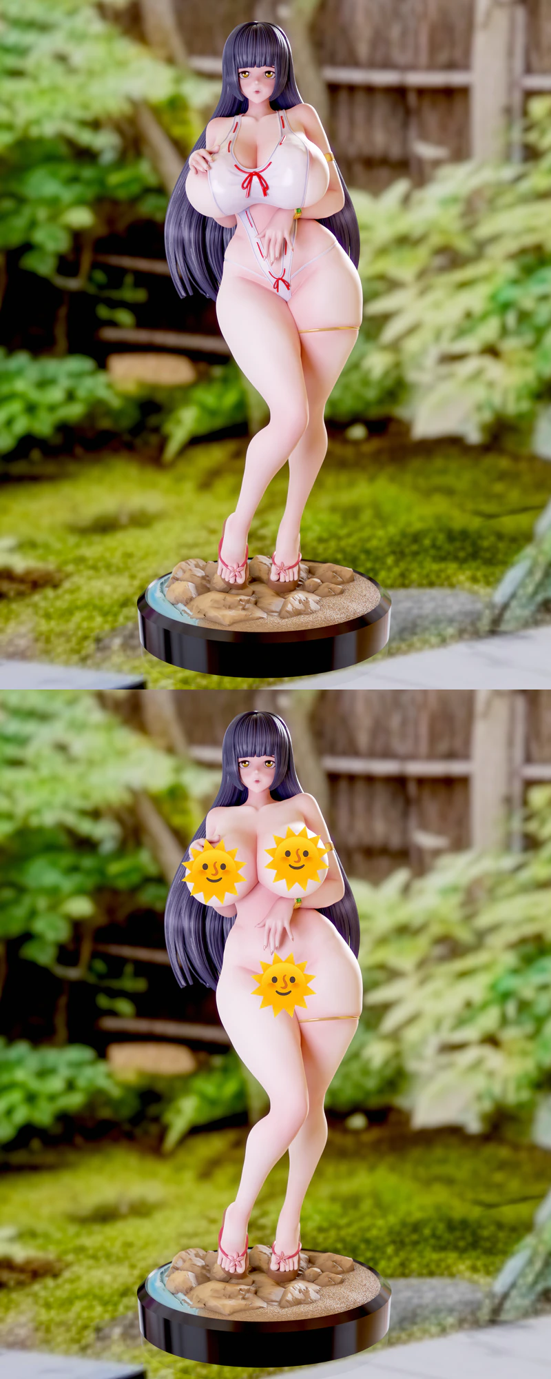 Mikami Chizu – Taimanin STL model for 3D printing