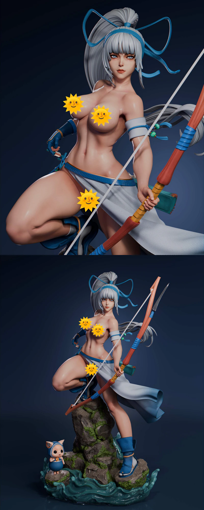 Mina Majikina Extra STL model for 3D printing