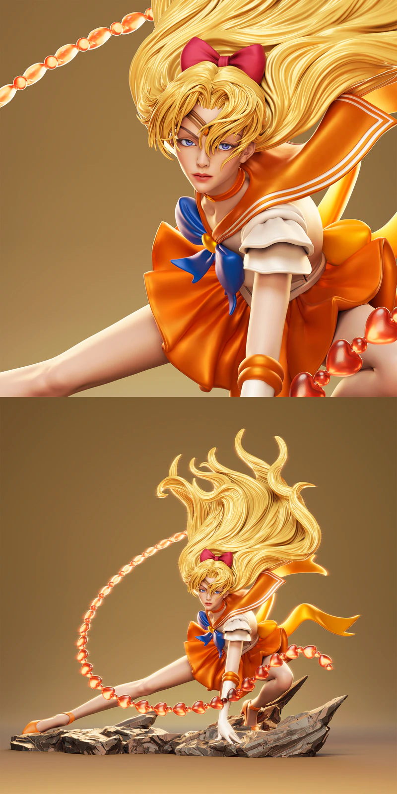 Minako Aino Sailor Moon STL Figure for 3D Printers STL model for 3D printing