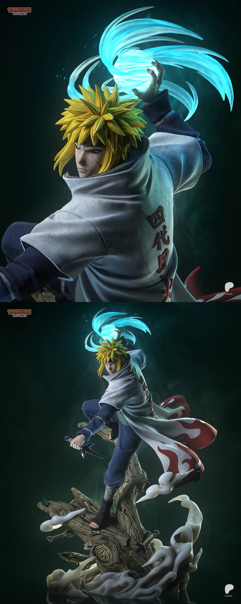 Minato – Naruto STL model for 3D printing