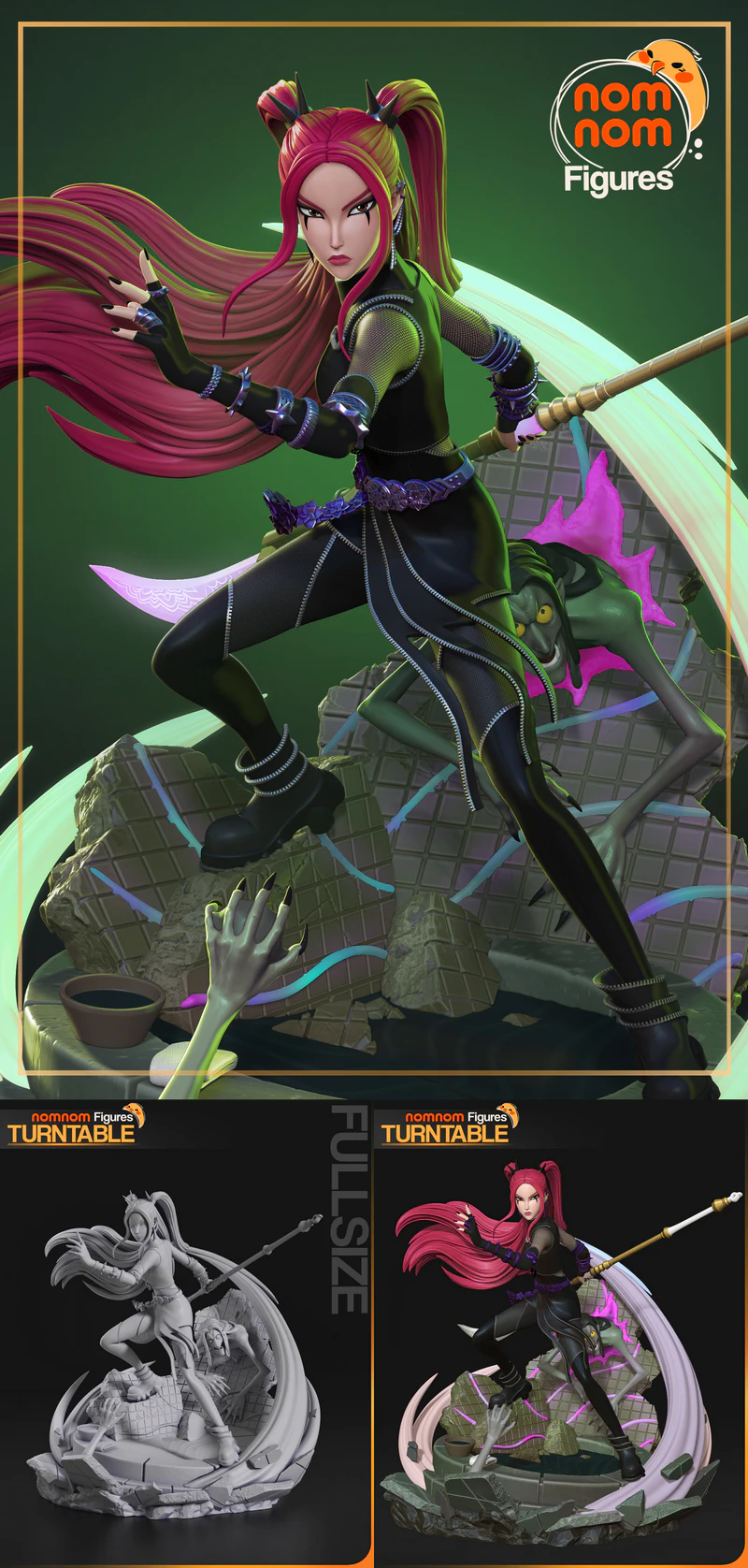 Mira – Kpop Demon Hunter STL Figure for 3D Printing STL model for 3D printing