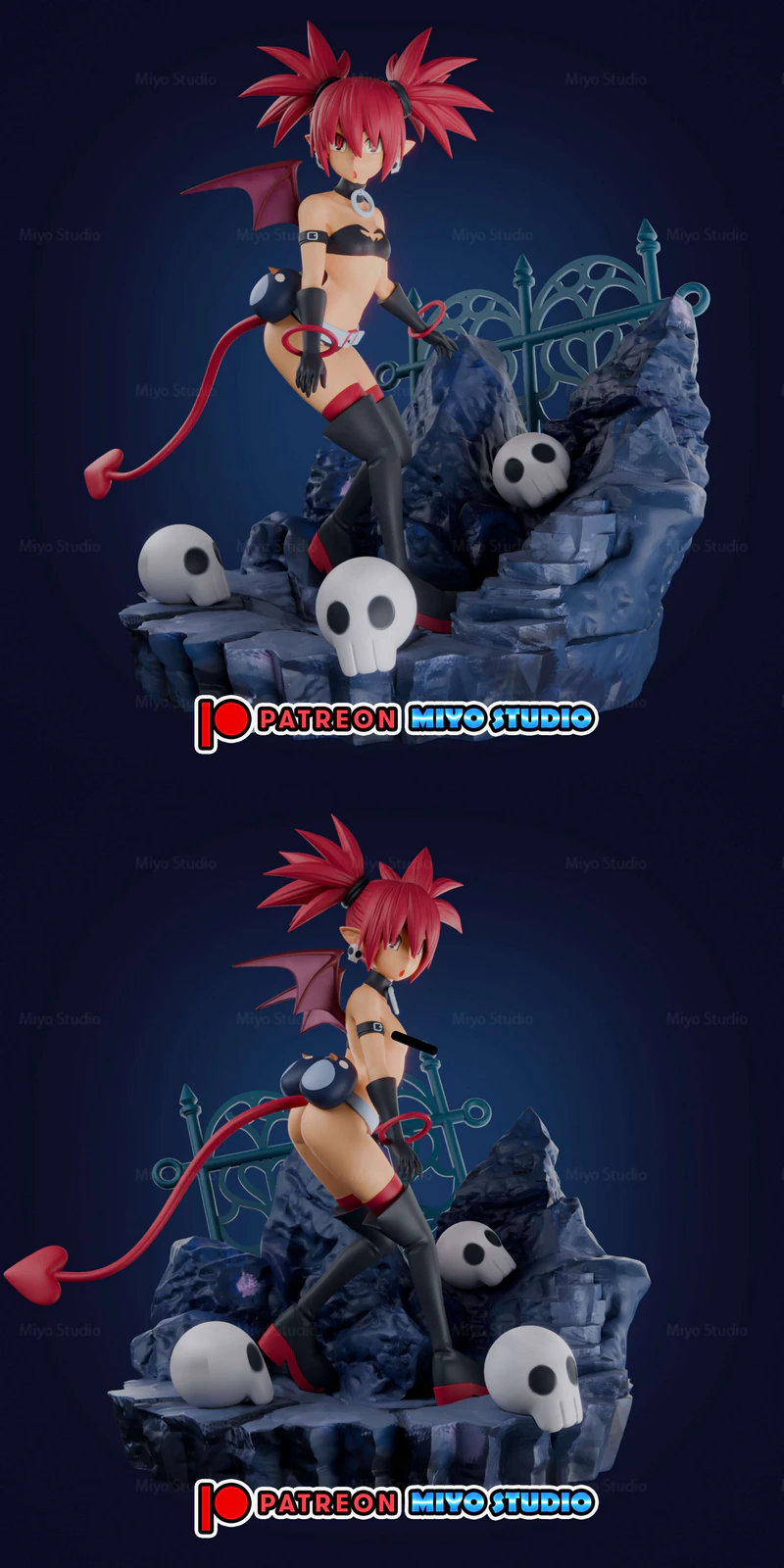 Etna – Disgaea STL model for 3D printing