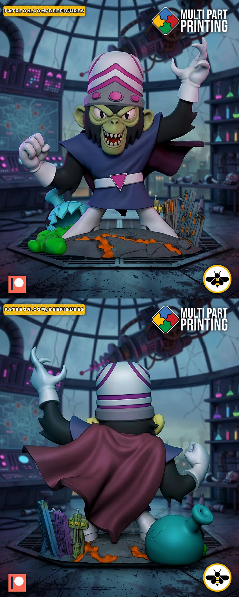 Mojo JOJO STL model for 3D printing
