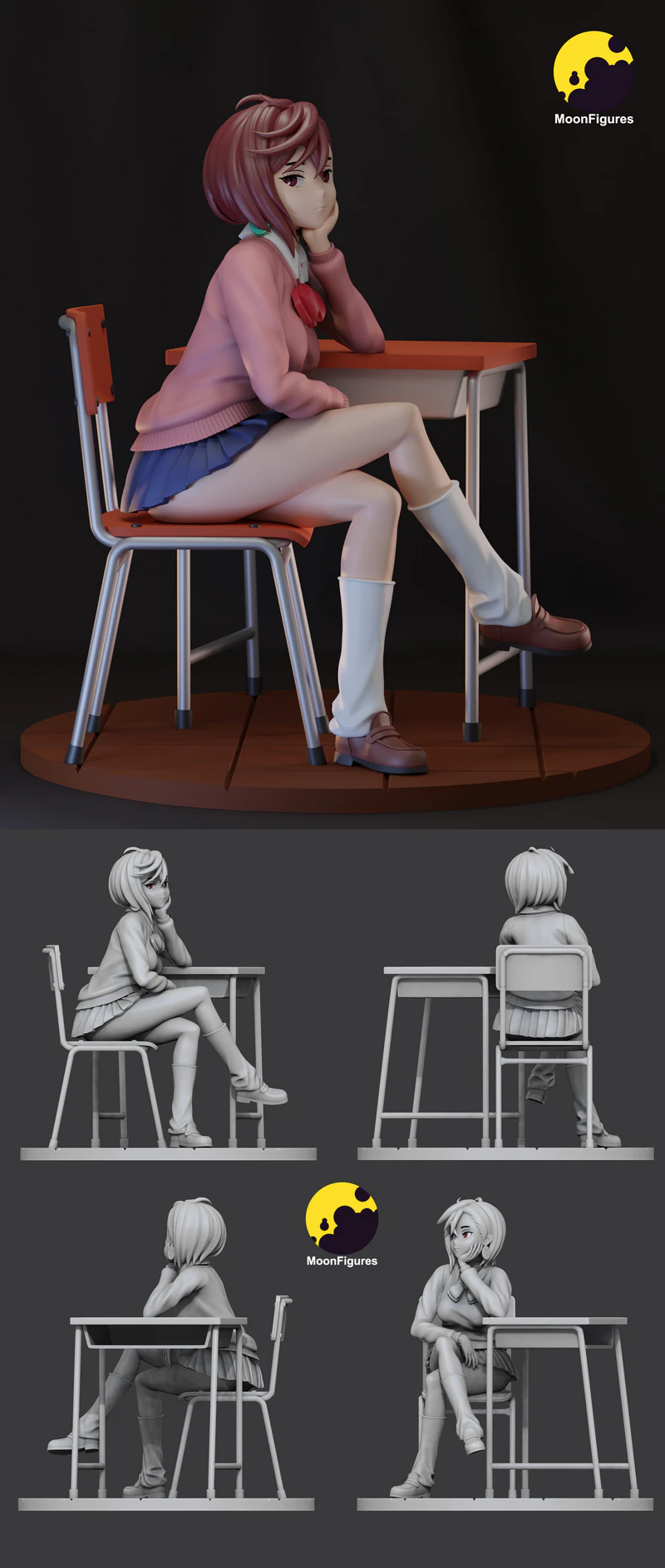 Momo Ayase STL model for 3D printing