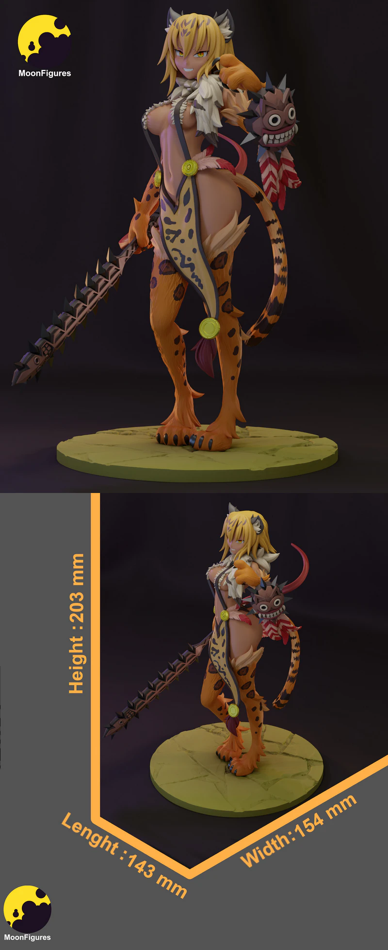 Ocelomeh STL model for 3D printing