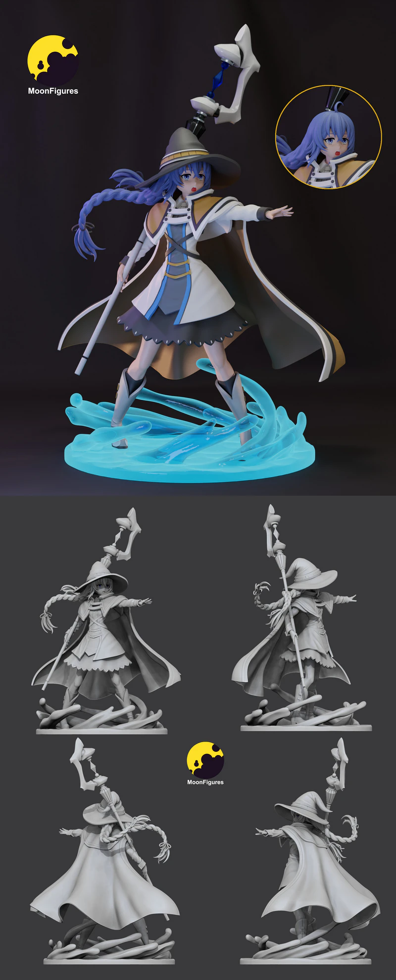 Roxy Migurdia STL model for 3D printing