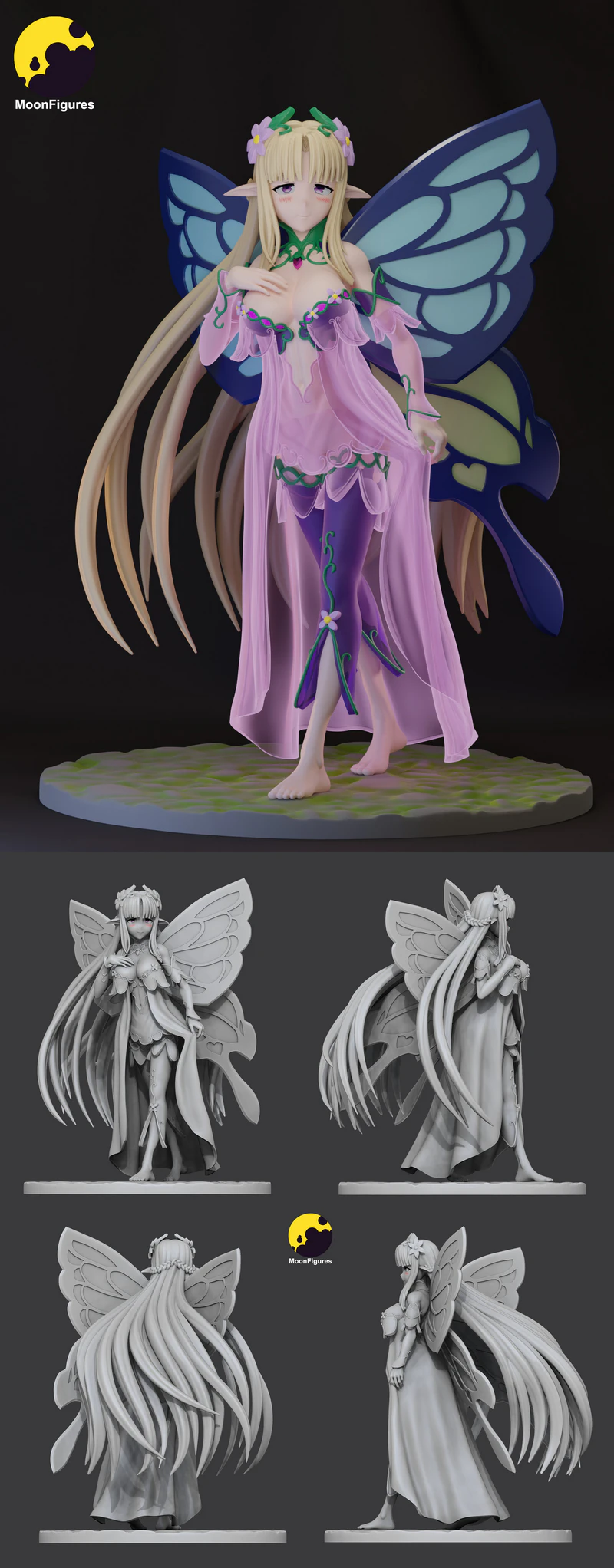 Titania STL model for 3D printing
