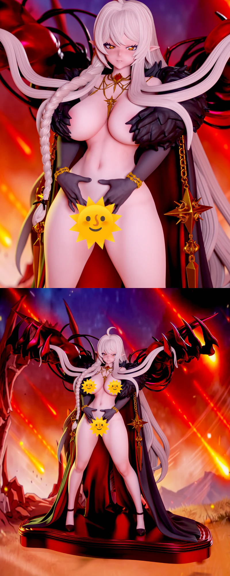 Morgan Le Fay Lost Sword STL model for 3D printing