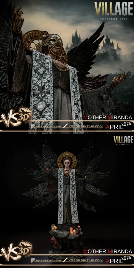 Mother Miranda – RE Village STL model for 3D printing