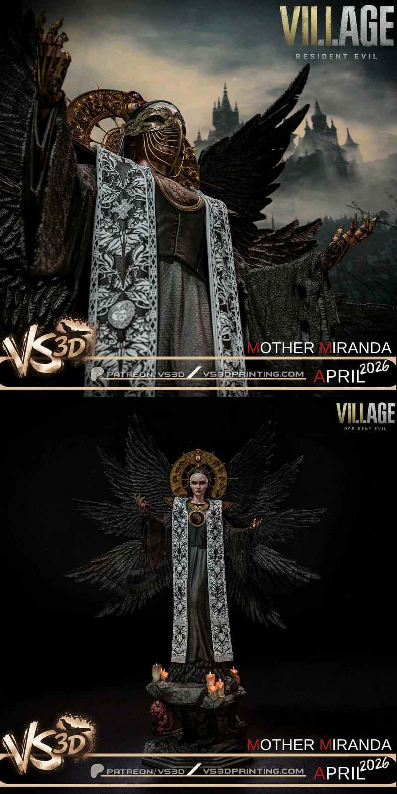 Mother Miranda – RE Village STL model for 3D printing