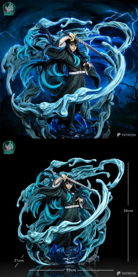 Muichiro Tokito DEMON SLAYER STL model for 3D printing
