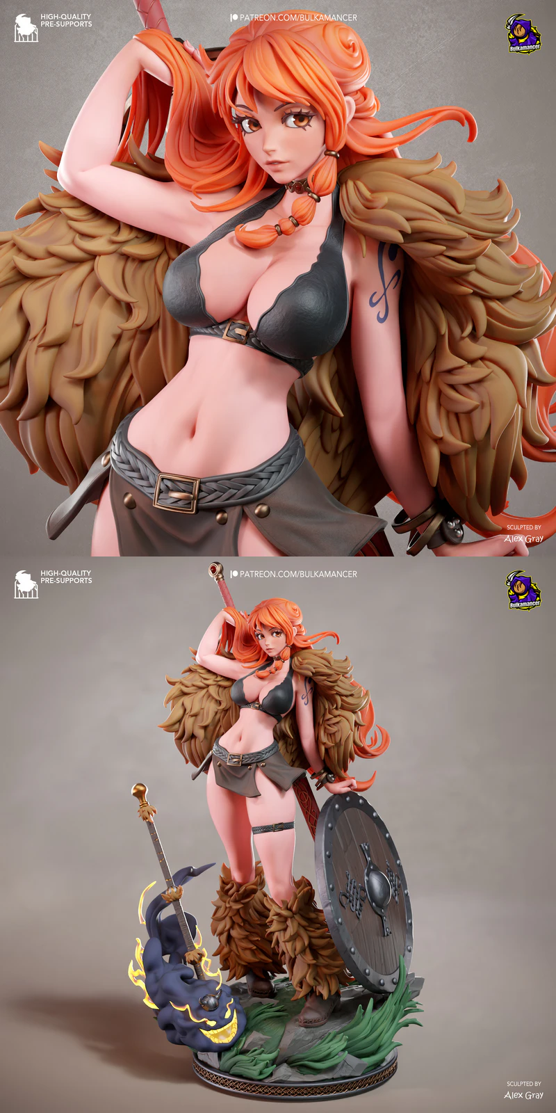 Nami – One Piece STL model for 3D printing