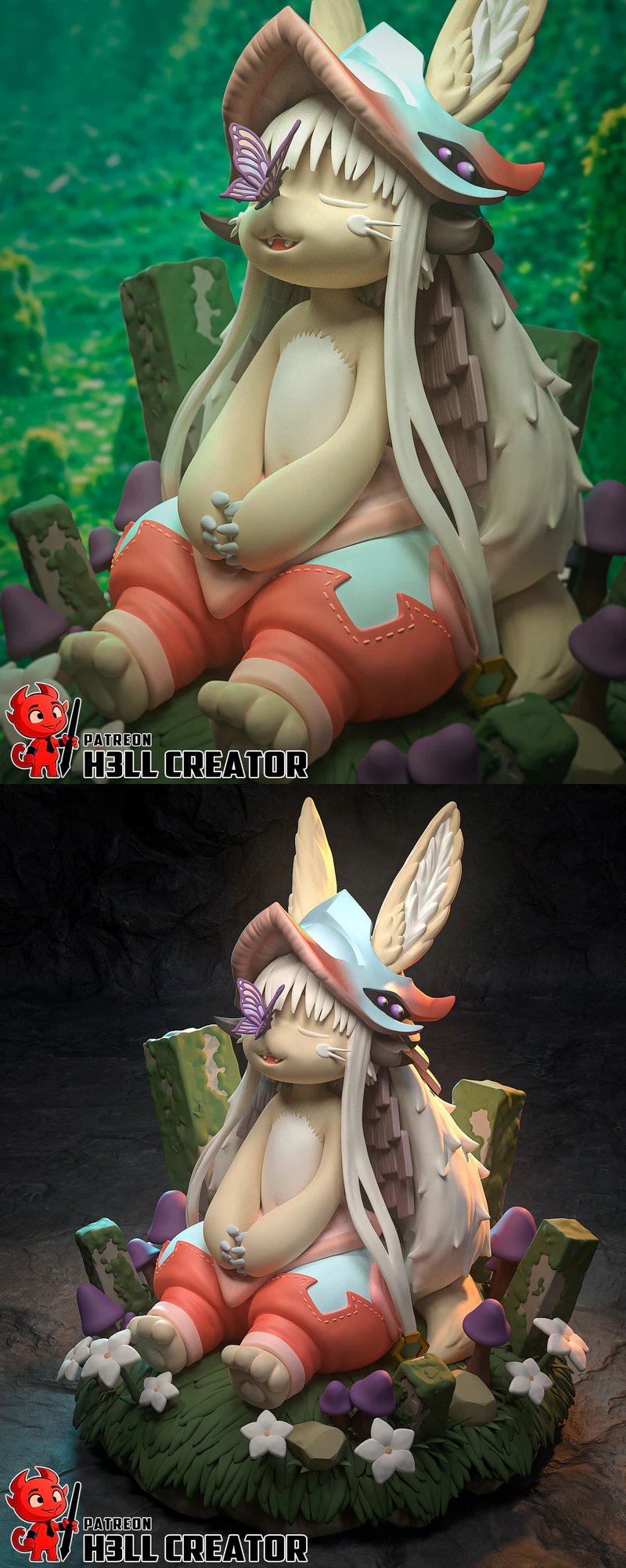 Nanachi Miniature STL File for 3D Printing STL model for 3D printing