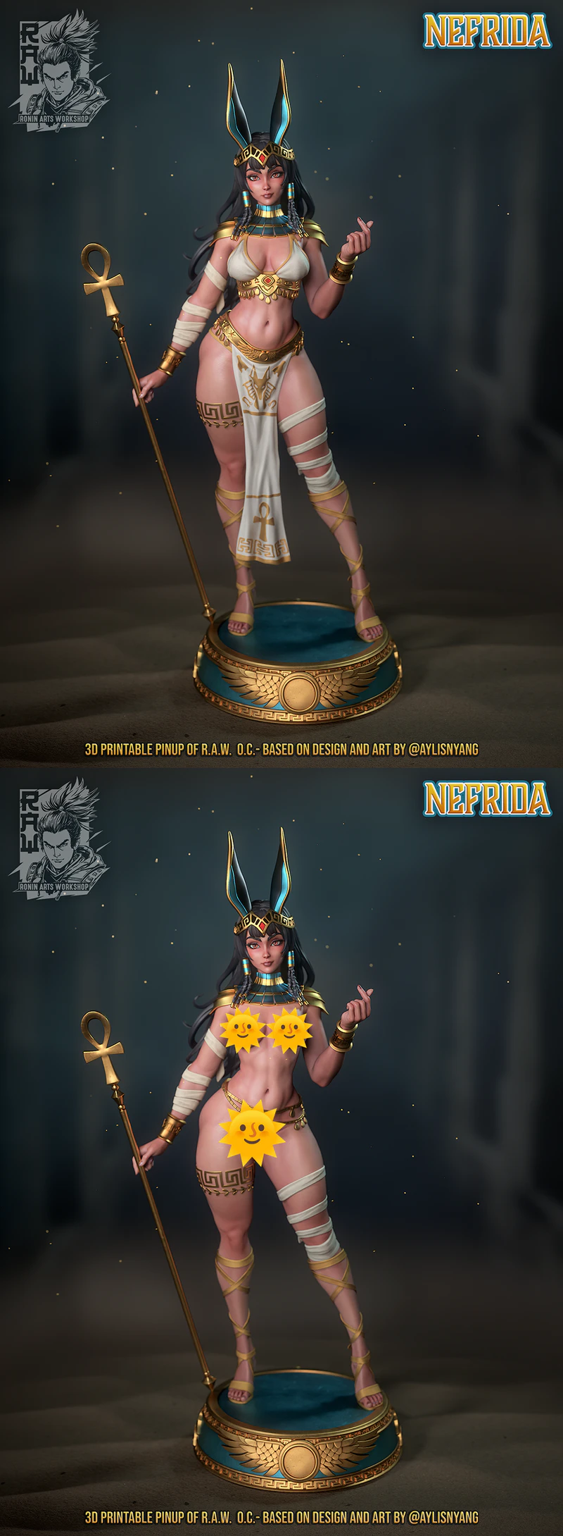 Nefrida Elf 3D Printable STL File STL model for 3D printing