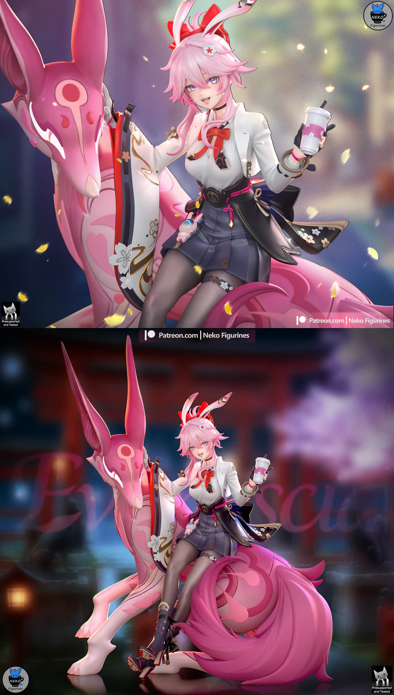 Evanescia – Honkai Star Rail STL model for 3D printing